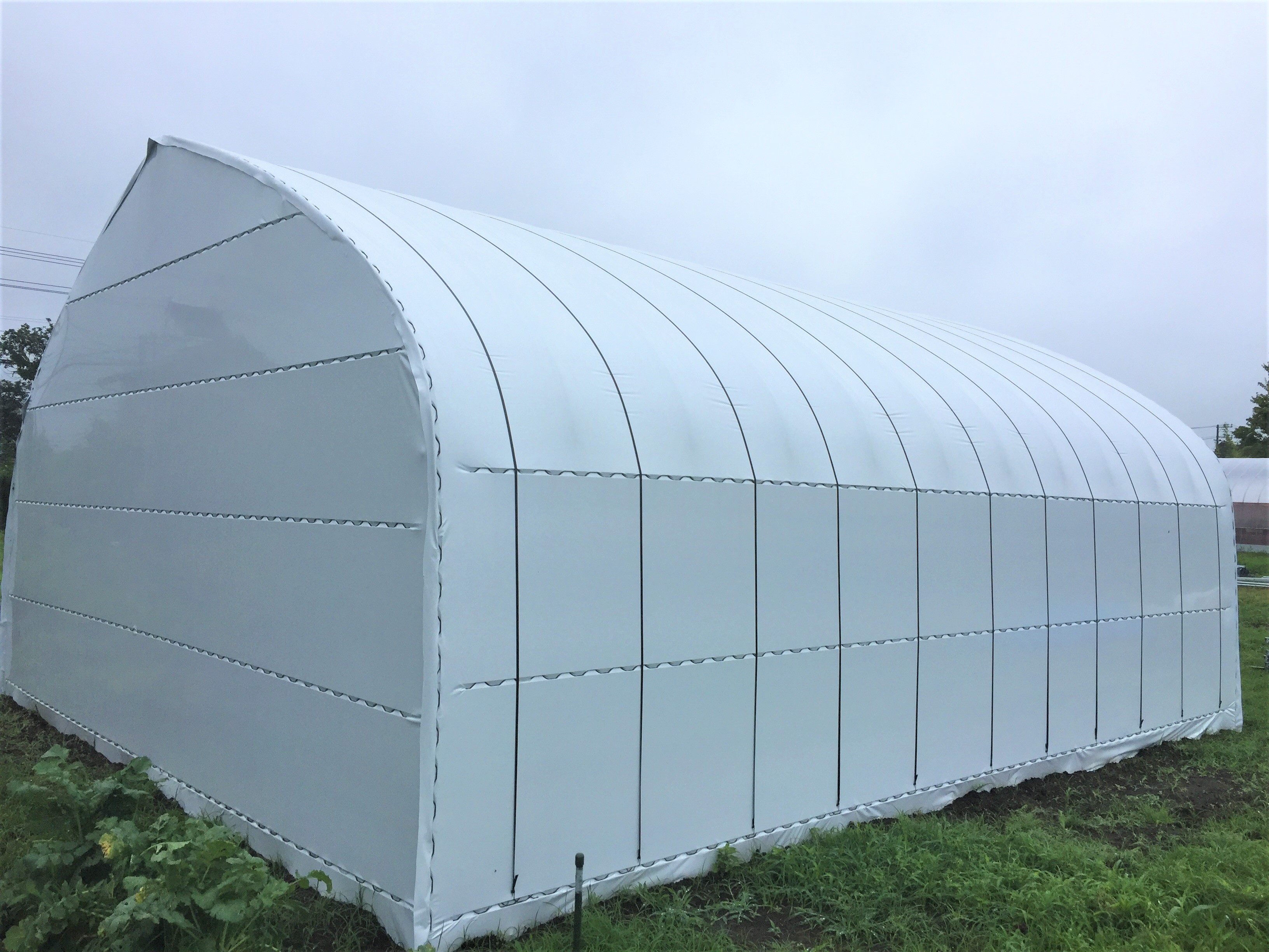 【間口6m】遮光パイプハウス（13坪）|千葉県茂原市の施工実績