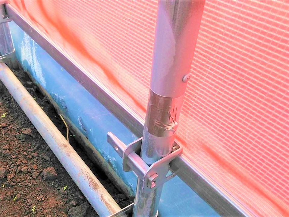 【ハウス栽培】野菜用ビニールハウス(74坪)|茨城県の施工実績