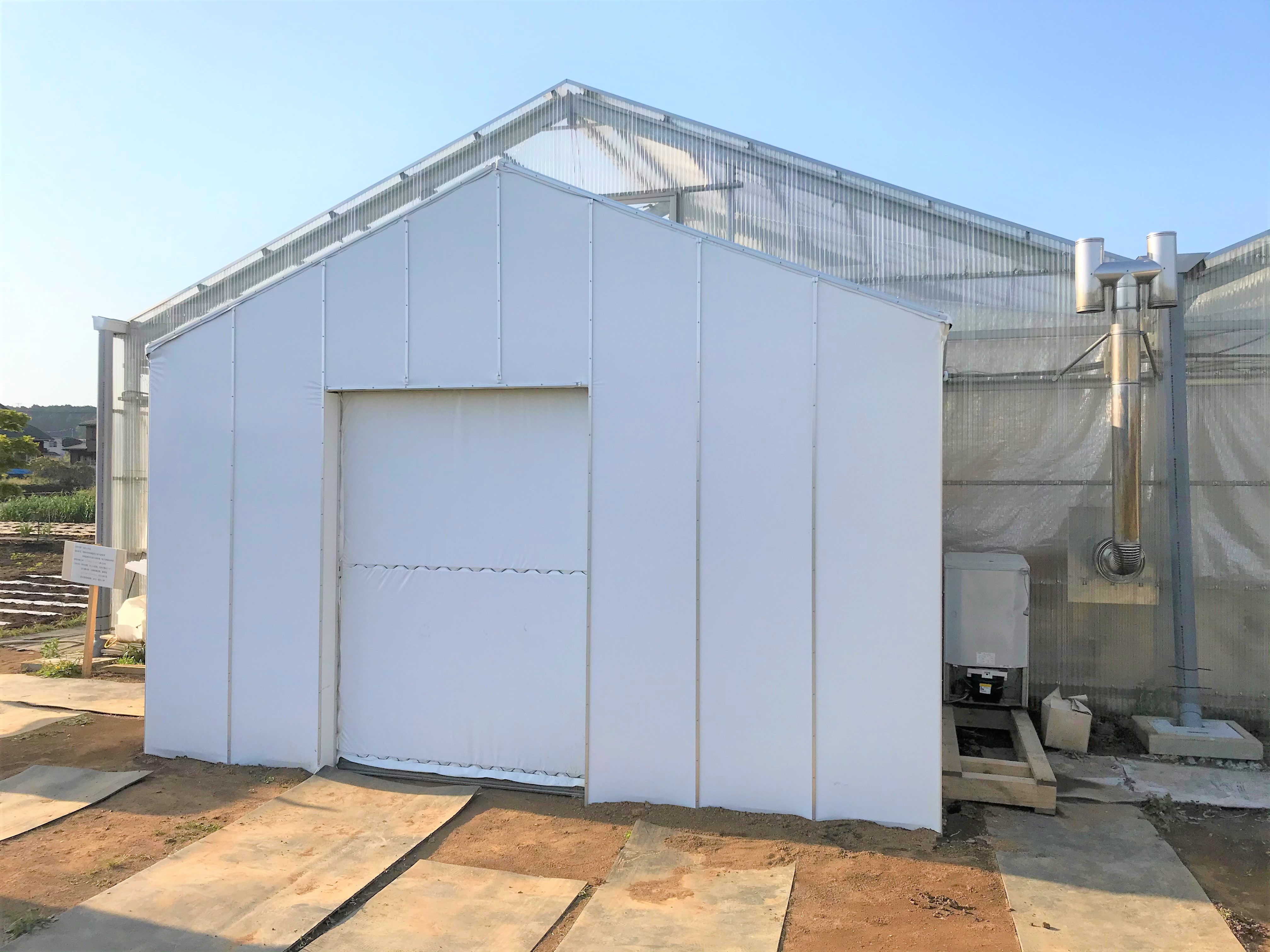 【農業設備】鉄骨ハウス増設|東京都の施工実績