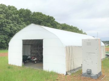 ビニールハウス解体品　骨組みのみ　引取り限定　車庫、物置等に ビニールハウス解体品 骨組みのみ 引取り限定 車庫、物置等に