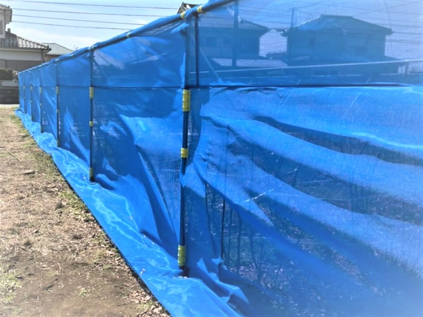 【防薬】ブルーベリー果樹棚（241坪）|東京都の施工実績