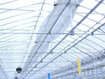 農業用ハウス内カーテン装置―ビニールハウスの生育環境改善―の画像